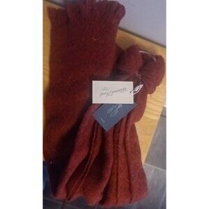 Universal Thread Women's Red Oblong Knit Scarf One Size New